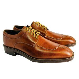 VTG Cole Haan Country Men's Apron-Toe Lug-Sole Oxford Shoe 07305 Leather 13 M